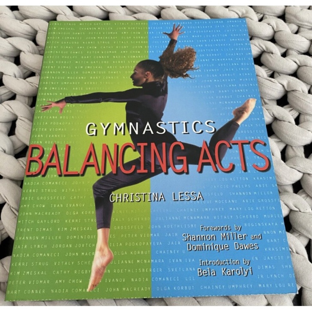 Gymnastics Balancing Acts Christina Lessa Book Brand New Collectible Photography